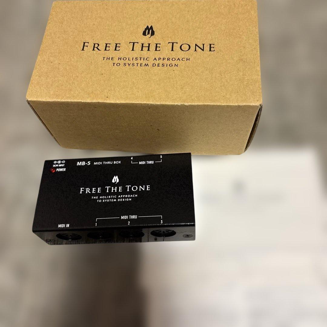 【明日午前中まで】FREE THE TONE MB-5 MIDIスルーボックス