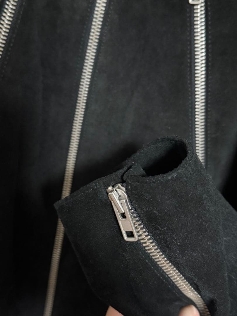 Maison Margiela 18ss ハの字 レザーライダースジャケット