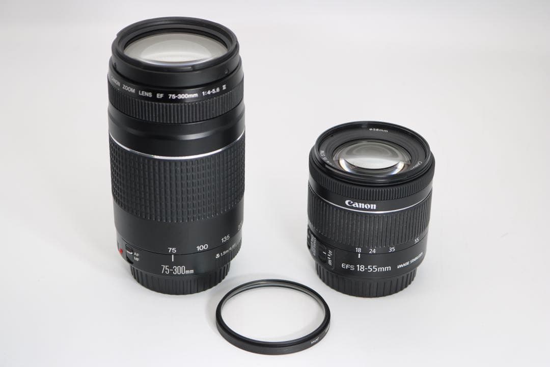 超美品 【Canon EOS Kiss X9i ダブルレンズセット】 安心保証◎