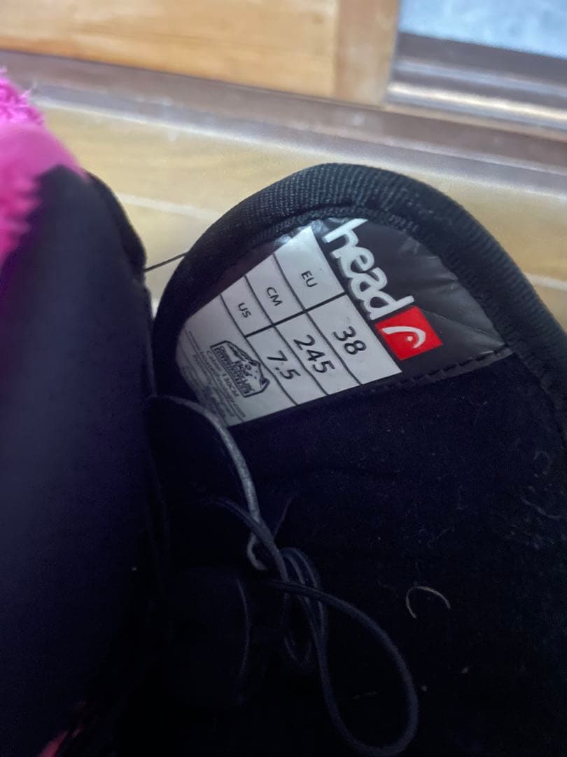 HEADスノーボード3点セット ホワイト/ブラック/ピンク