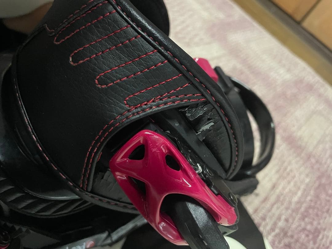 HEADスノーボード3点セット ホワイト/ブラック/ピンク