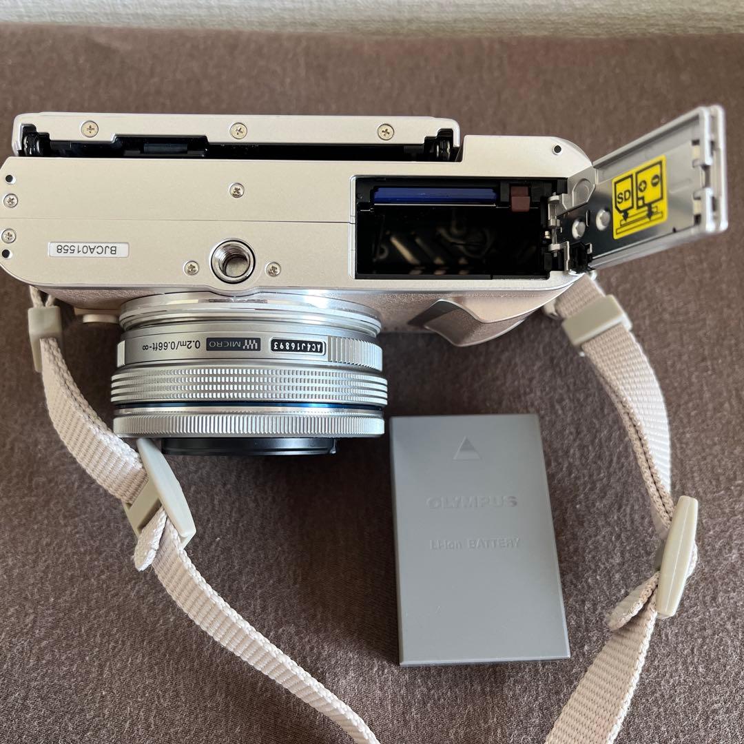 【ha】OLYMPUS PEN E-PL10 オリンパス ブラウン