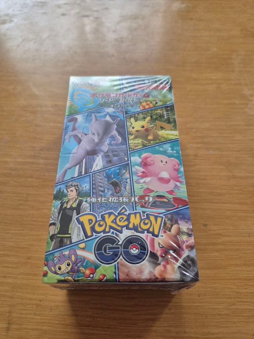 ポケモンGO 未開封BOX シュリンク付き　プロモカード付き