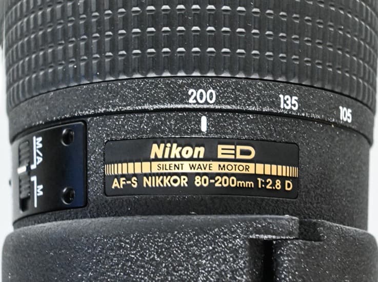 レンズ(ズーム) Nikon AF-S NIKKOR 80-200mm F2.8 D
