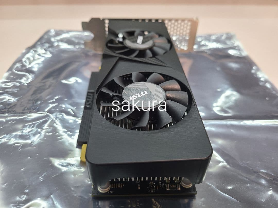動作OK美品 MSI GeForce RTX 3050 LP 6g ロープロ対応