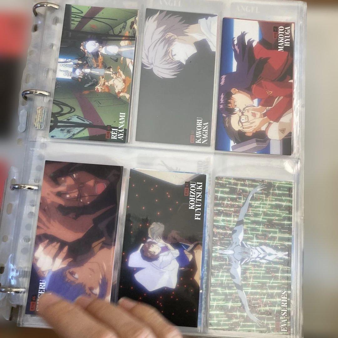 エヴァ カードダスマスターズ ワイド オフィシャル カード バインダー　他