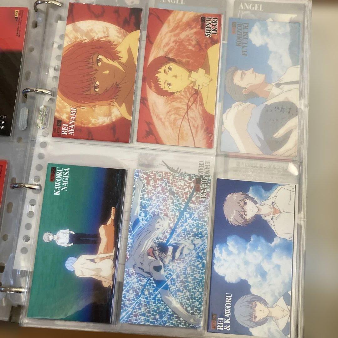 エヴァ カードダスマスターズ ワイド オフィシャル カード バインダー　他