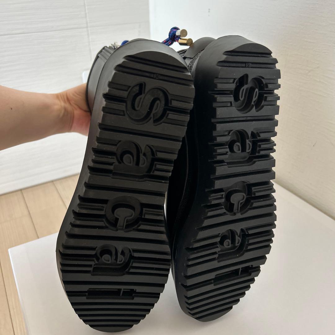 【新品】sacai レインブーツ　Ｓサイズ