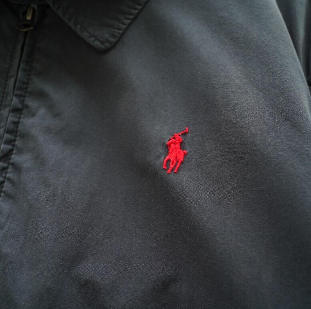 90s Polo by Ralph Lauren スウィングトップ ブルゾン 紺