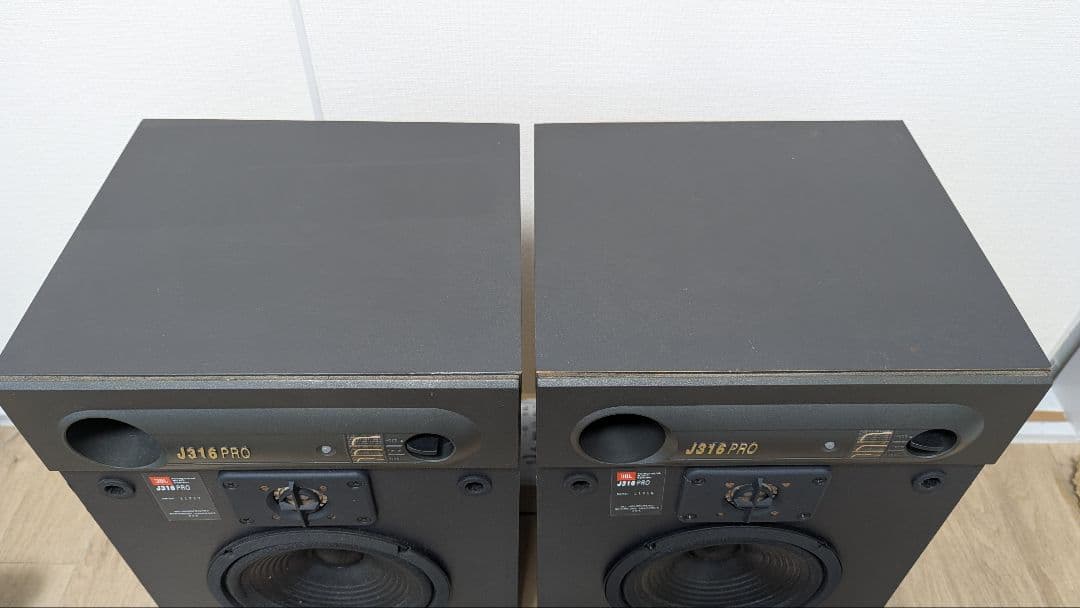 イサオ　JBL J316 PRO スピーカー 2ウェイ ペア ブラック
