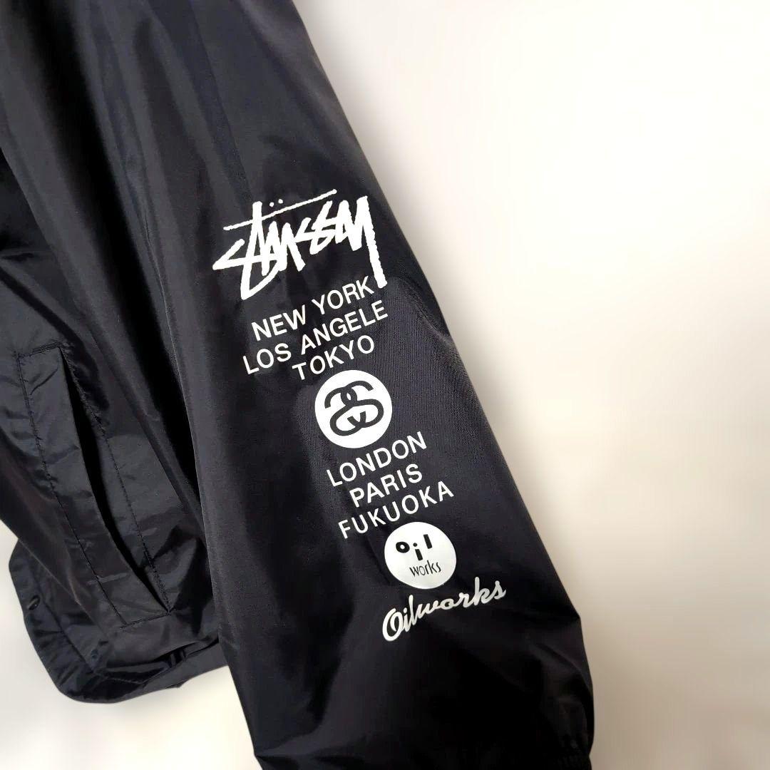 eu31 ステューシー オイルワークス コーチジャケット メンズLL相当