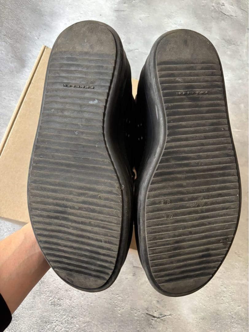 ダークシャドウ DRKSHDW　ダブルバンパーローカットスニーカー