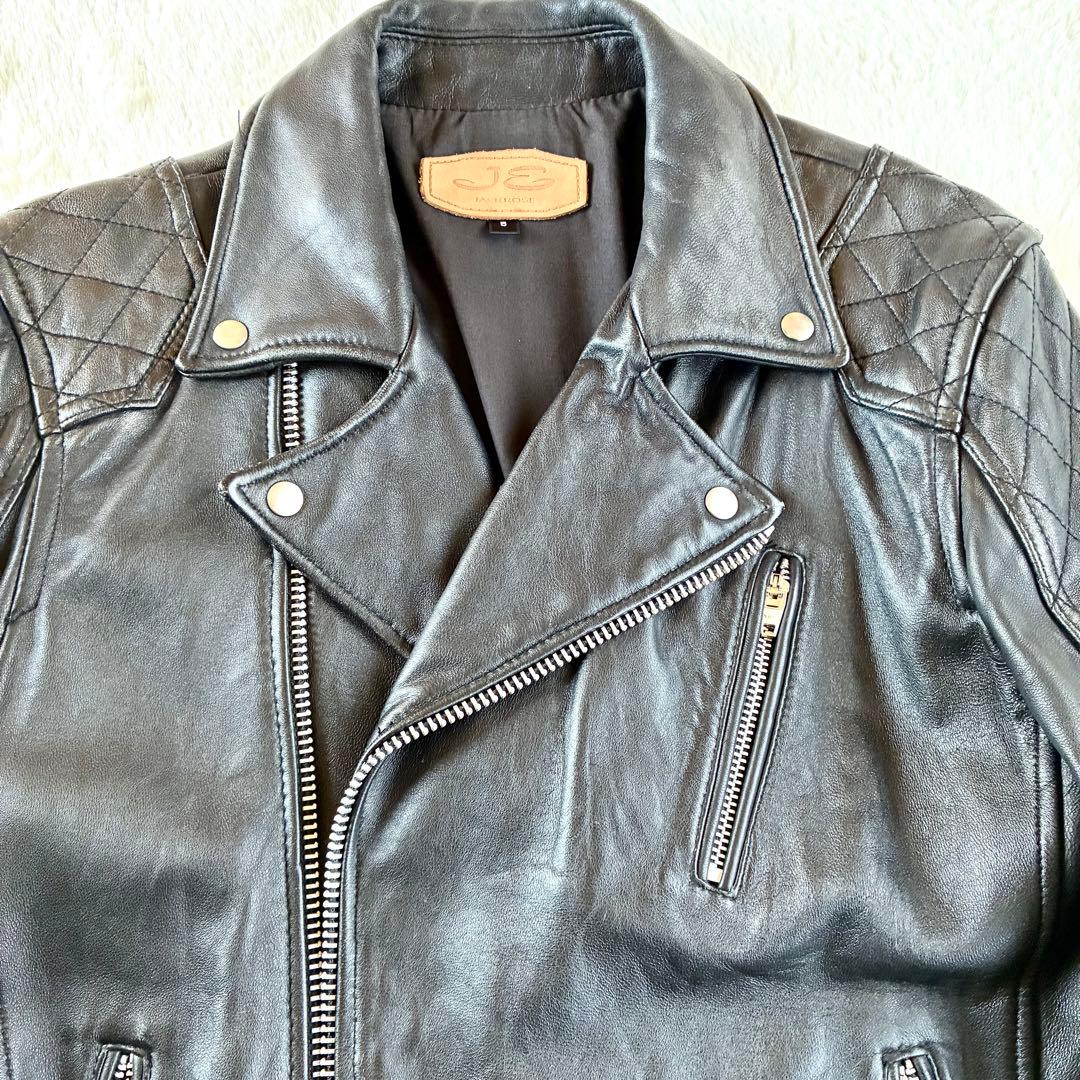 JACKROSE ジャックローズ 2XL ラムレザー ダブルライダース