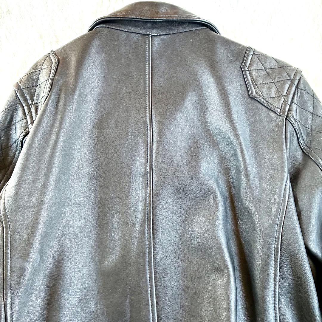 JACKROSE ジャックローズ 2XL ラムレザー ダブルライダース