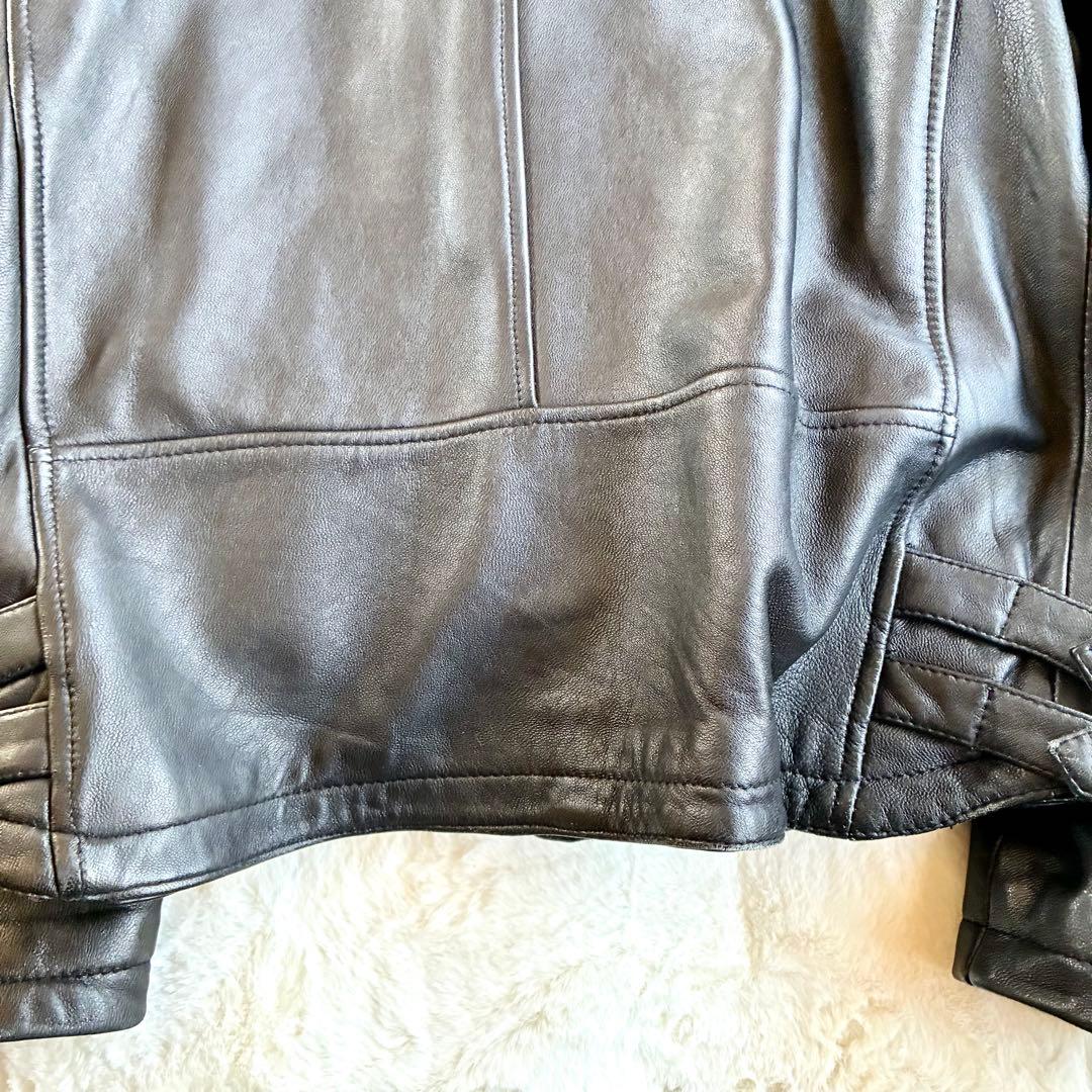 JACKROSE ジャックローズ 2XL ラムレザー ダブルライダース