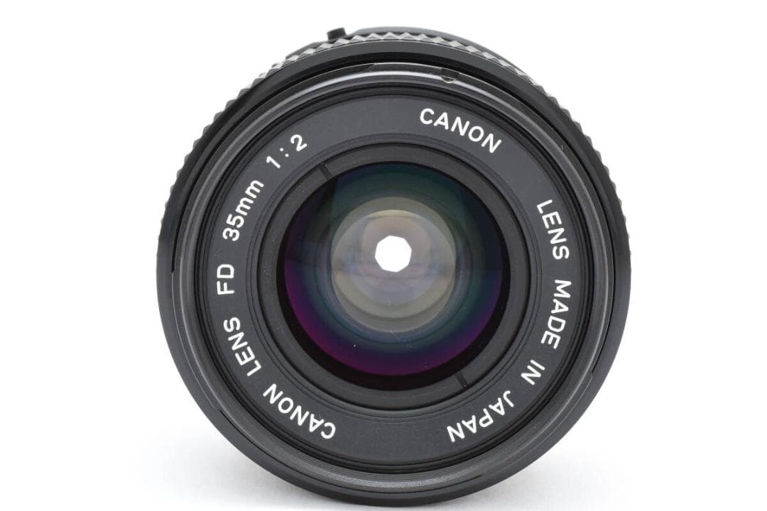 ★極上美品★キャノン NEW FD 35mm F2 ★完動★ #348z