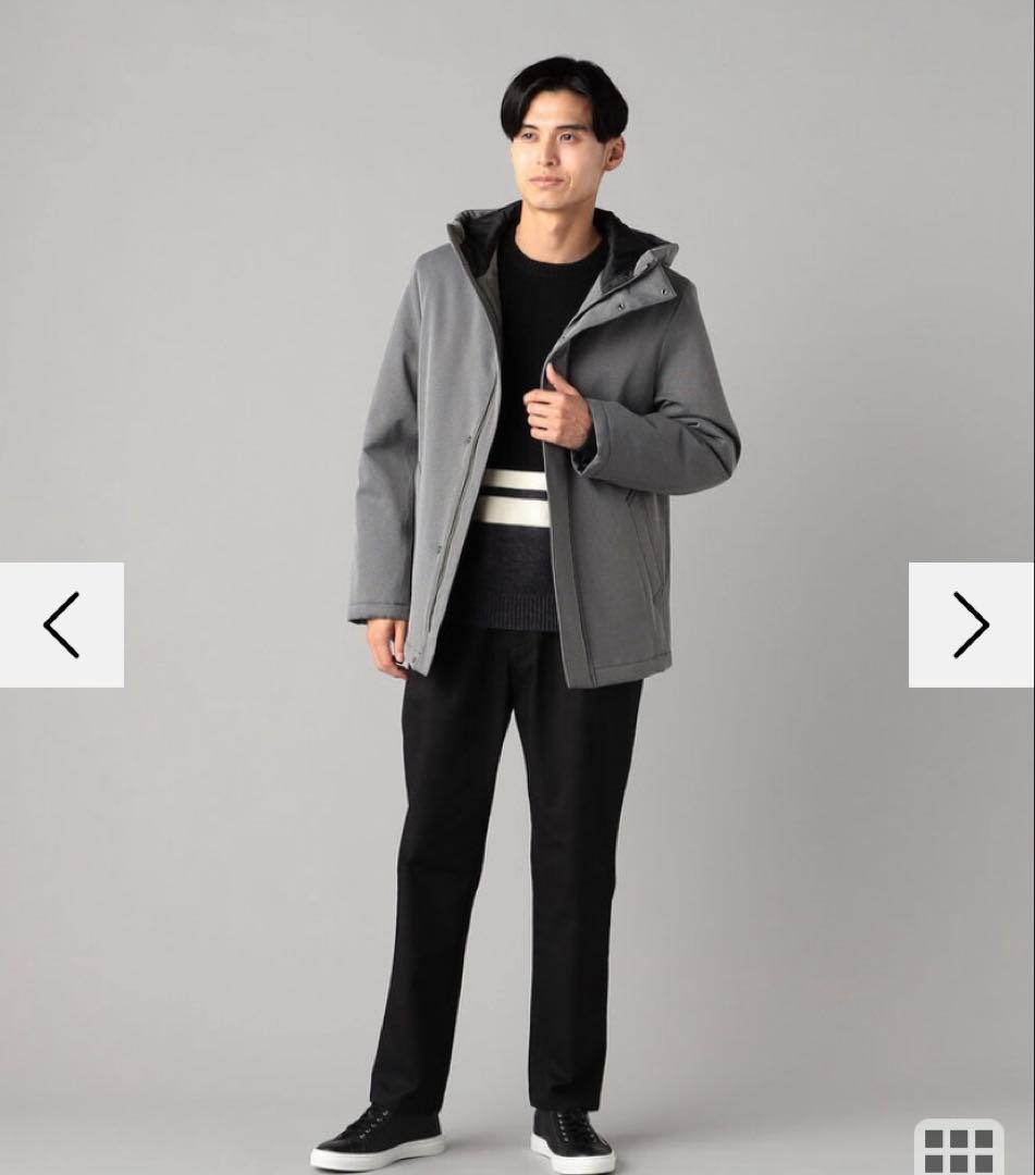 新品　コムサメン　中綿コート