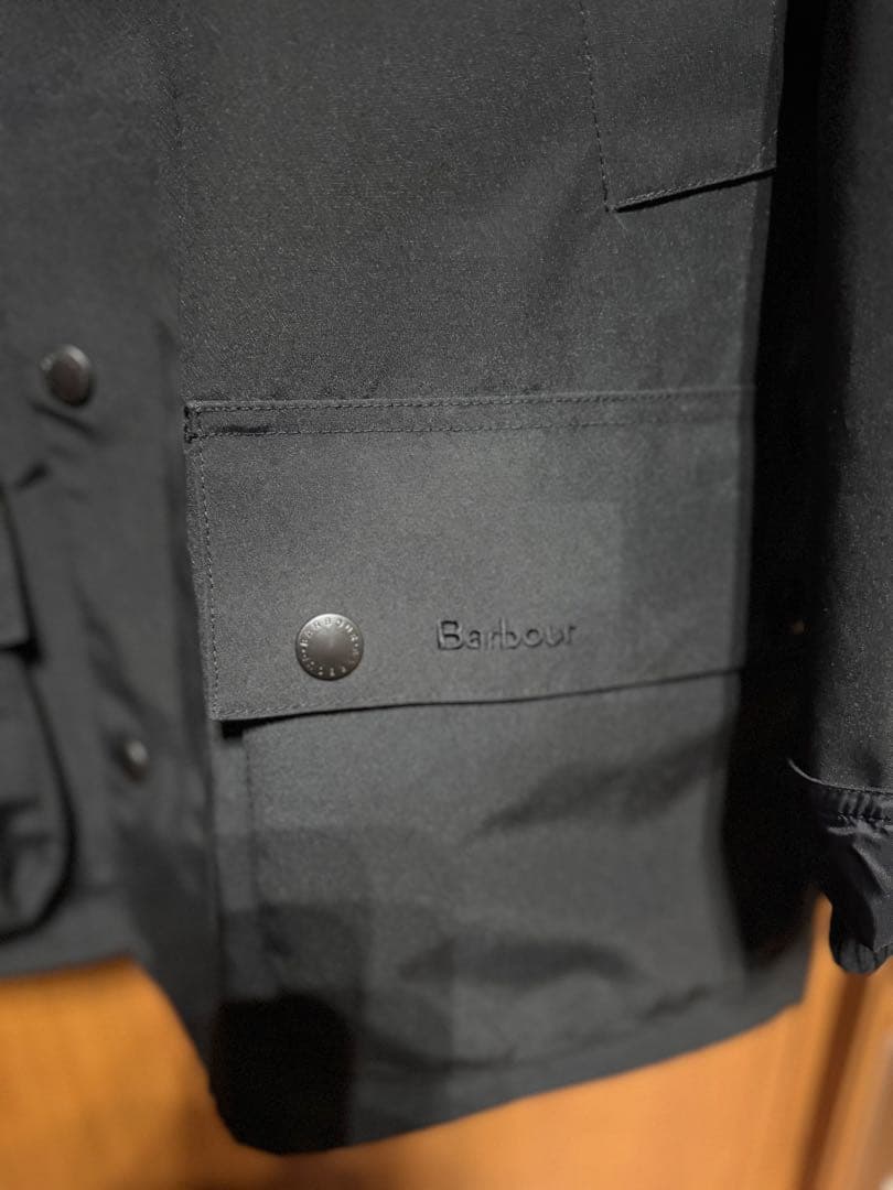 Barbour 2レイヤー　BEDALE 40 ブラック　バブアー　ビデイル