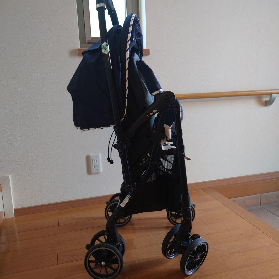 コンビ ベビーカー スゴカルα 4 キャス Light ＋ レインカバー付き