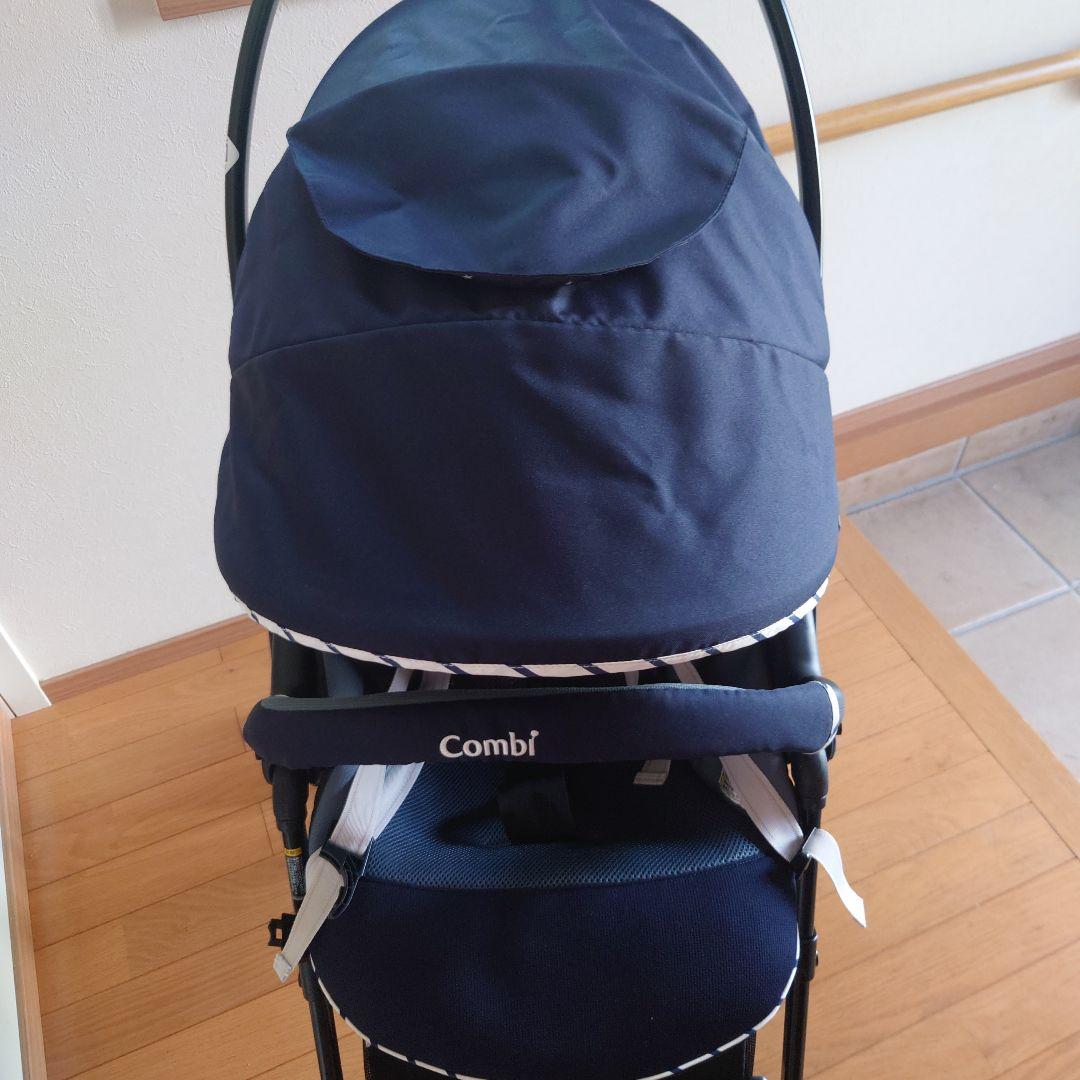 コンビ ベビーカー スゴカルα 4 キャス Light ＋ レインカバー付き