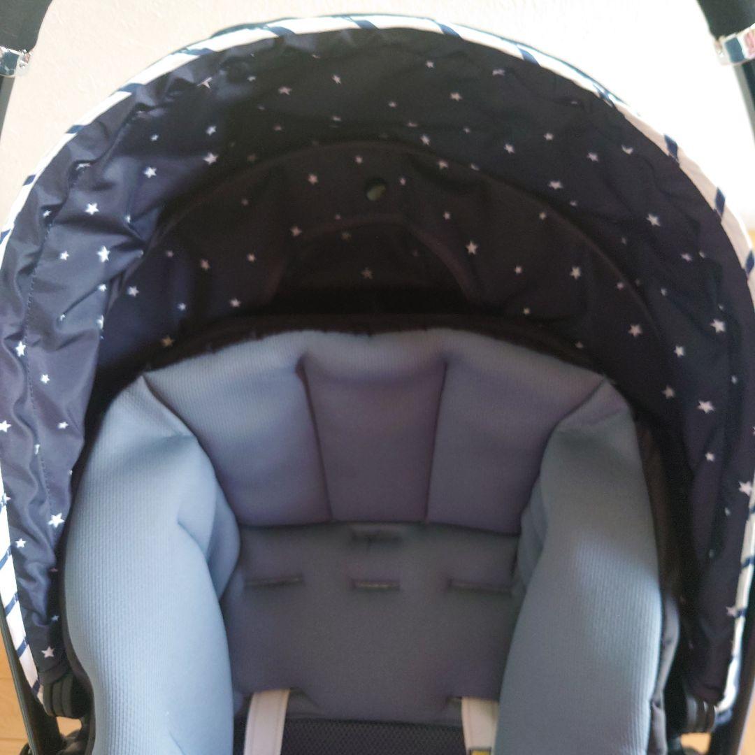 コンビ ベビーカー スゴカルα 4 キャス Light ＋ レインカバー付き