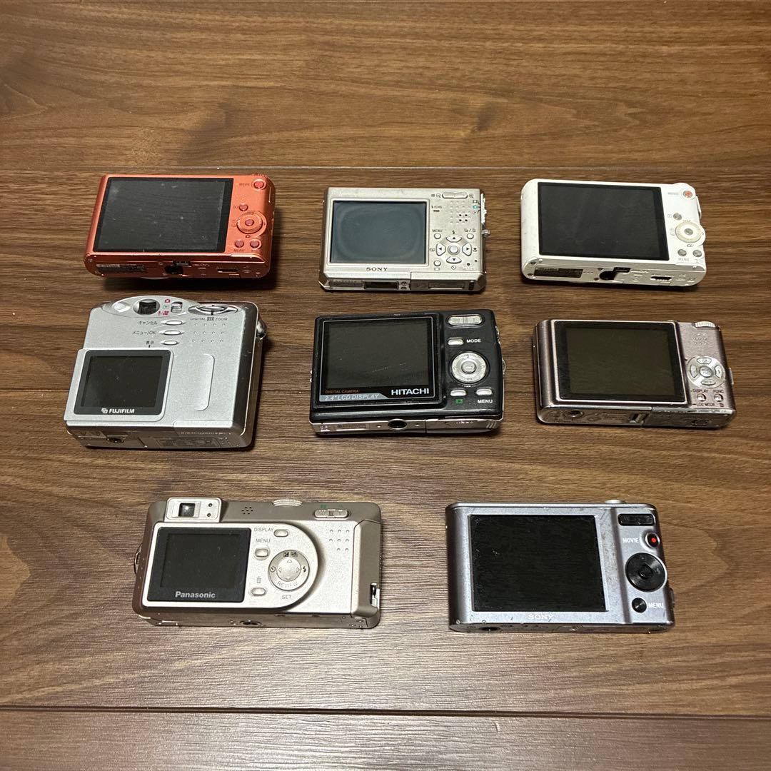 【ジャンク品】デジタルカメラ8台セット