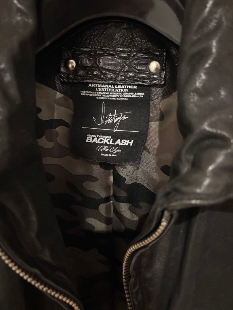 BACKLASH バックラッシュ THE LINE イタリアンカーフ T-048