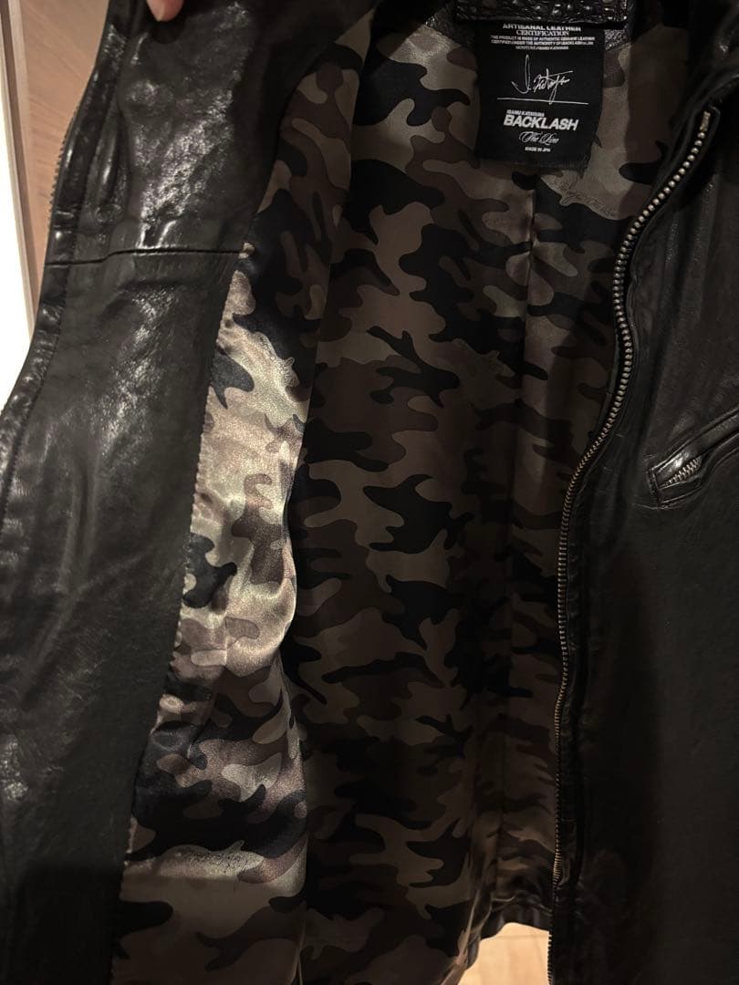 BACKLASH バックラッシュ THE LINE イタリアンカーフ T-048