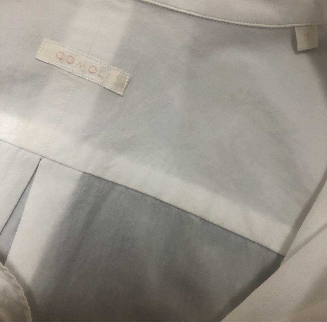新型美品✨ 21aw サイズ3 コモリシャツ 白　comoli