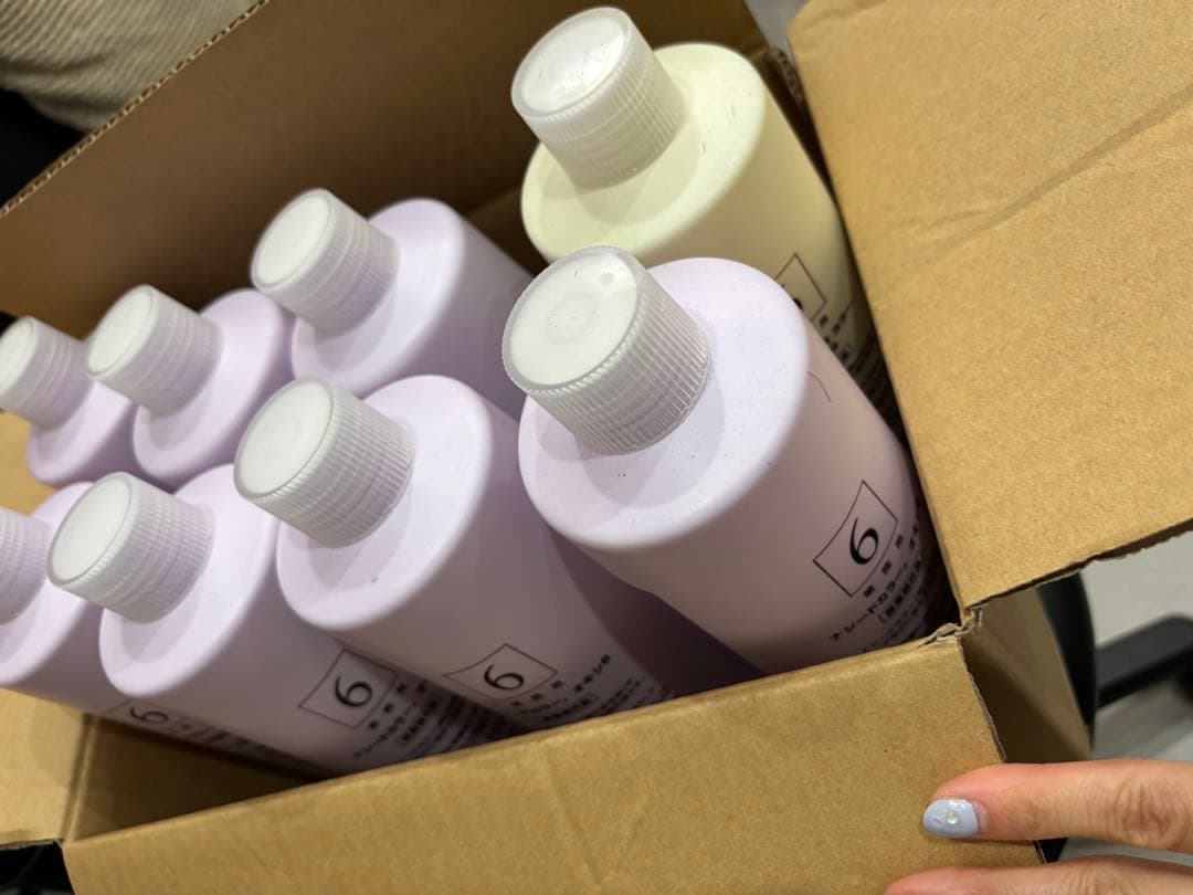 NASEED カラーリング剤 オキシ6% ８本セット