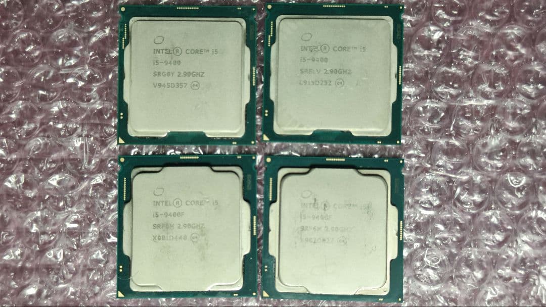 core i5 9400F 9400 まとめ売り動作確認済み