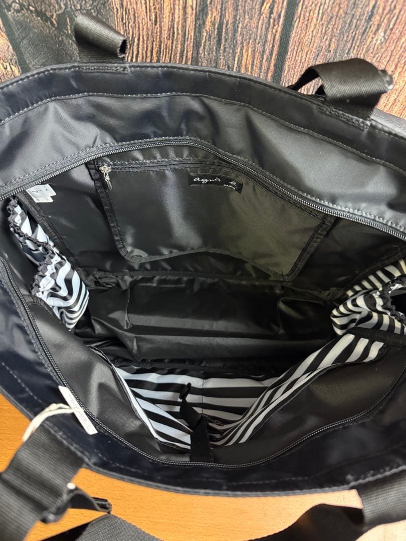 未使用 アニエスベー ペアレンツバッグ マザーズバッグ agnes b.