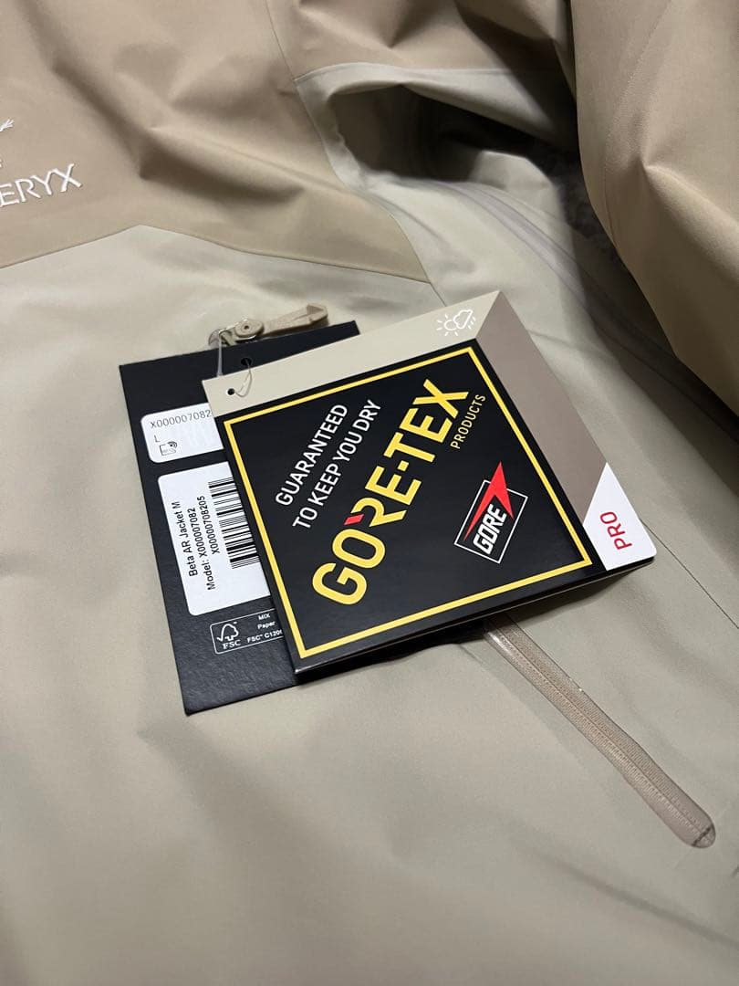 は*す様 最安値【23AW】ARC'TERYX BETA AR smoke bl