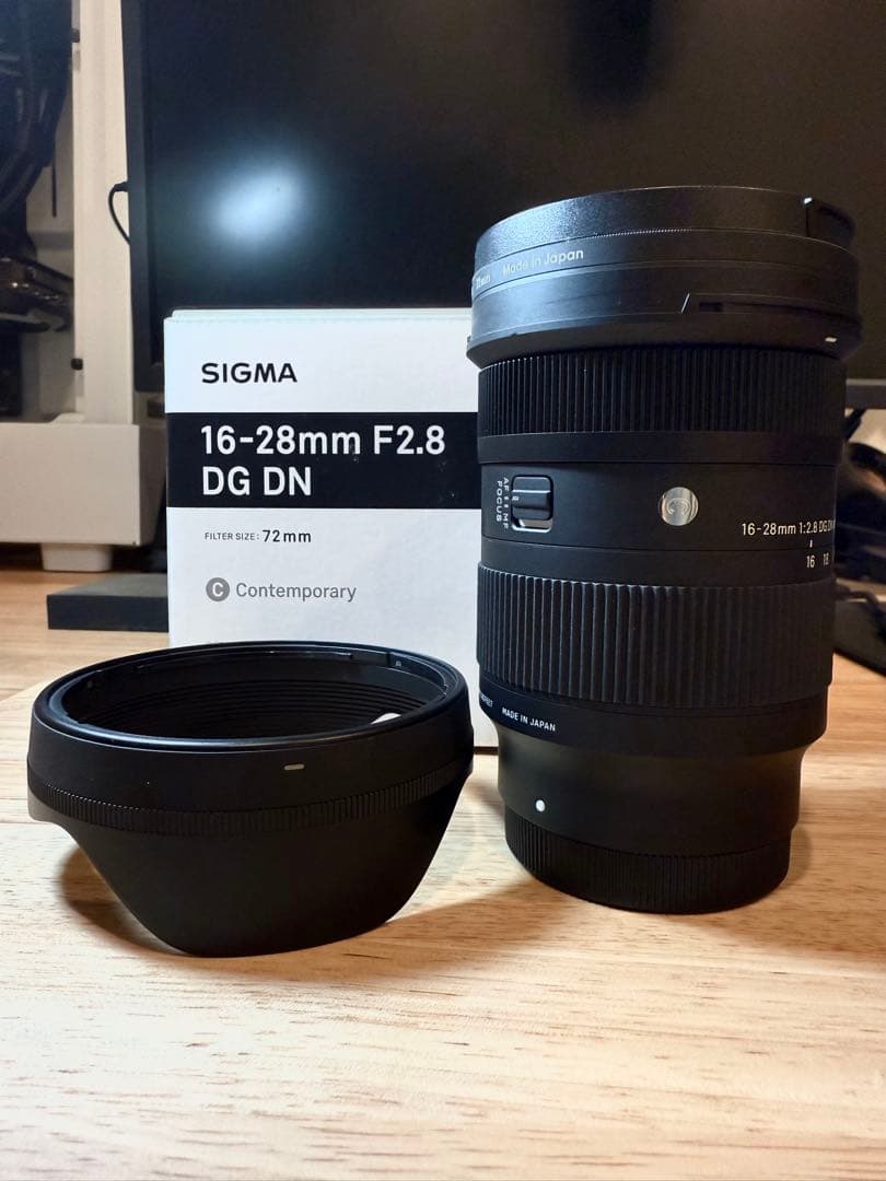 SIGMA 16-28mm F2.8 DG DN sony Eマウント