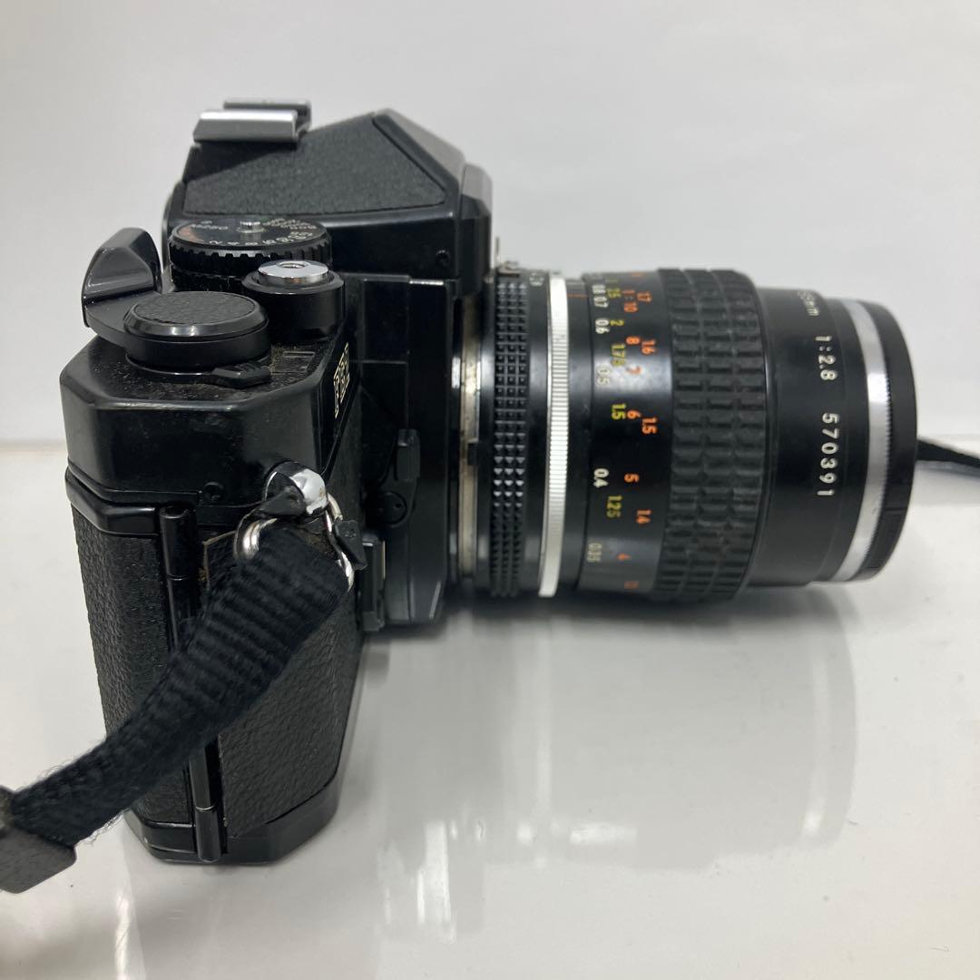 カ*有様 Nikon FE2 ブラックボディ　フィルム一眼レフ　カメラ