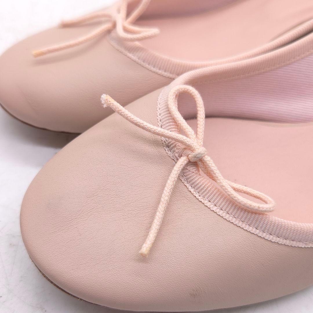 美品 Repetto レペット レザー パンプス 36 約 23cm ピンク