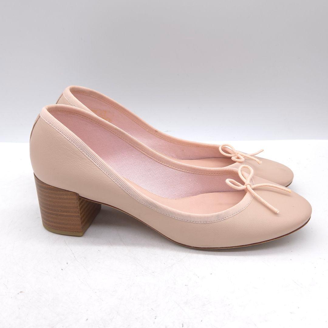 美品 Repetto レペット レザー パンプス 36 約 23cm ピンク