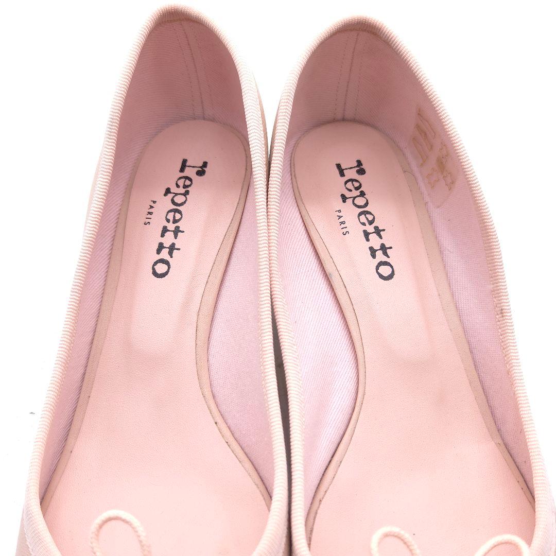 美品 Repetto レペット レザー パンプス 36 約 23cm ピンク