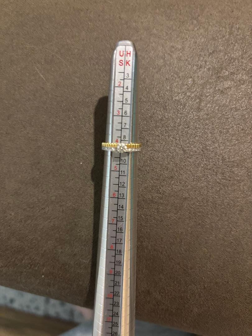 【新春特別価格】ブシュロンキャトルラディアント0.23ct(証明書付)47サイズ