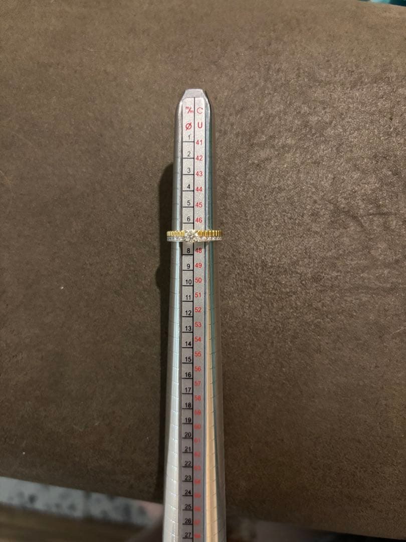 【新春特別価格】ブシュロンキャトルラディアント0.23ct(証明書付)47サイズ