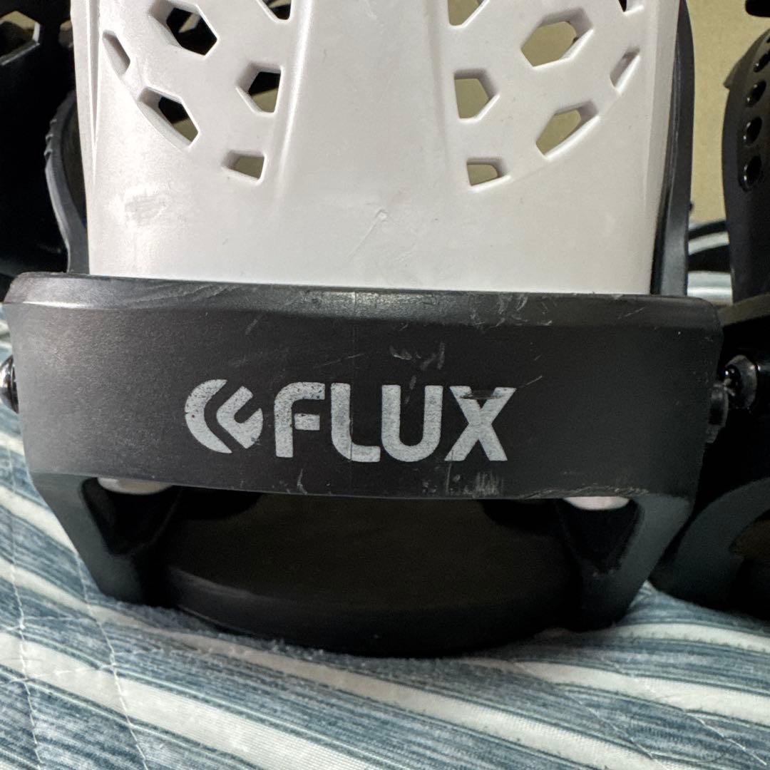 FLUX PR スノーボード ビンディング ホワイト/ブラック