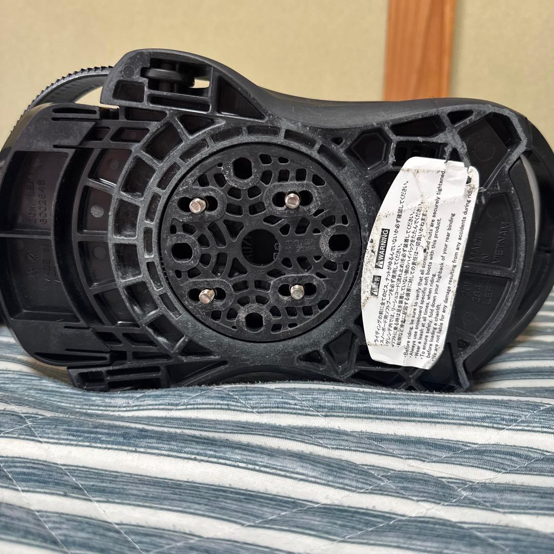 FLUX PR スノーボード ビンディング ホワイト/ブラック