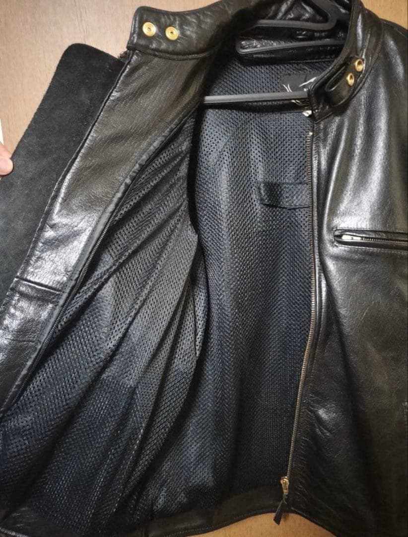 ライダースジャケット シングルライダース レザージャケット　本革