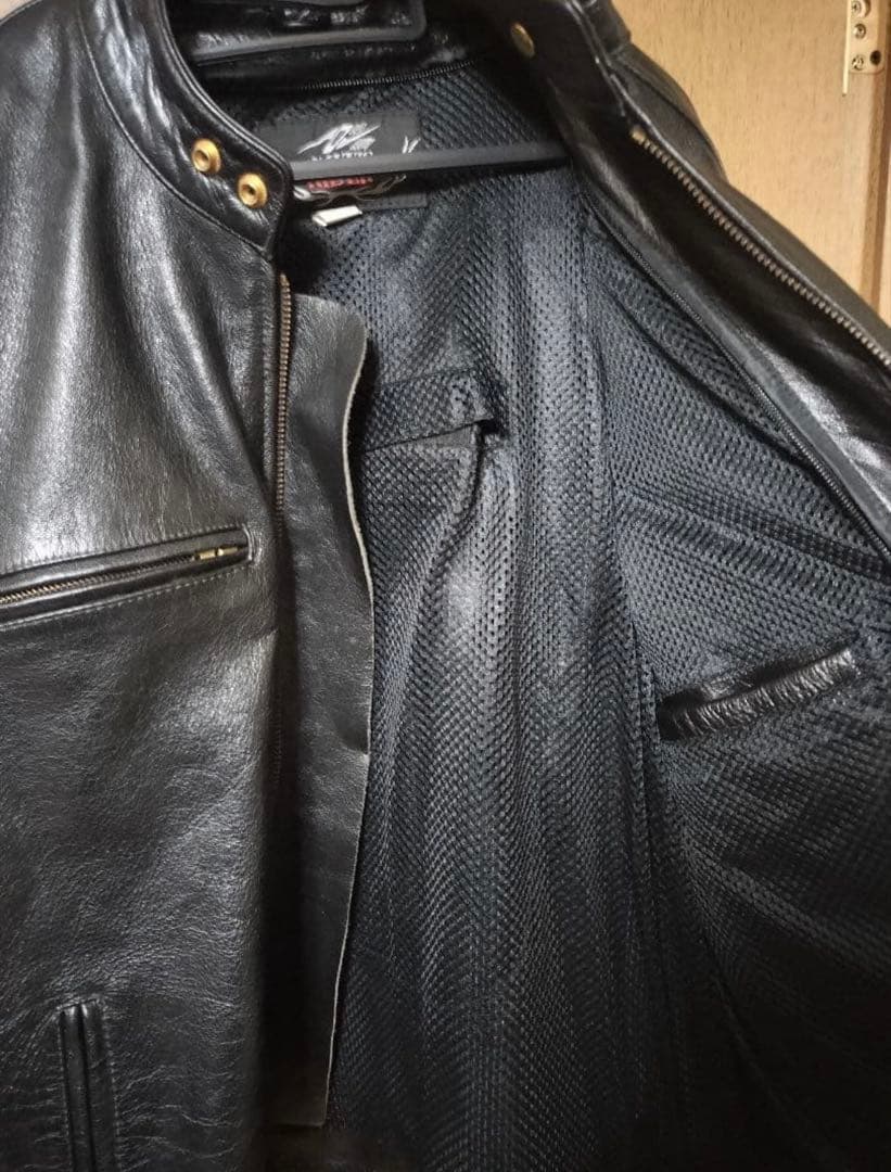 ライダースジャケット シングルライダース レザージャケット　本革