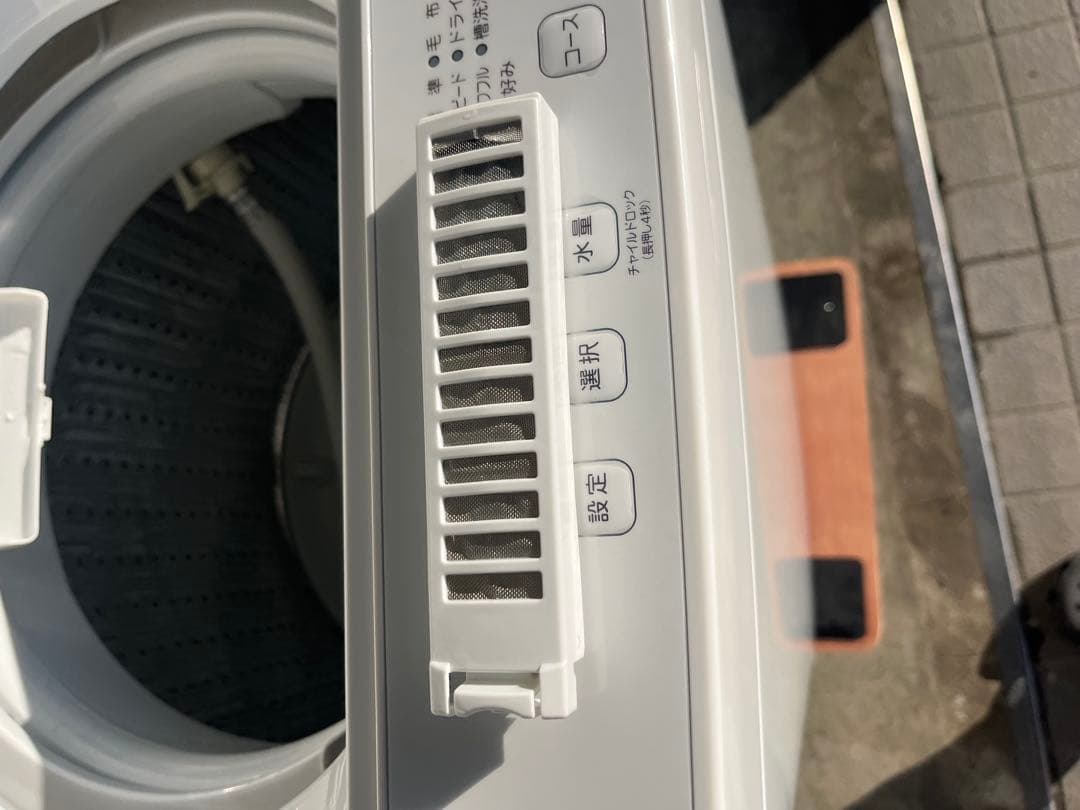 【高年式】ヤマダ 洗濯機 4.5kg YWM-T45LW 2024年製T