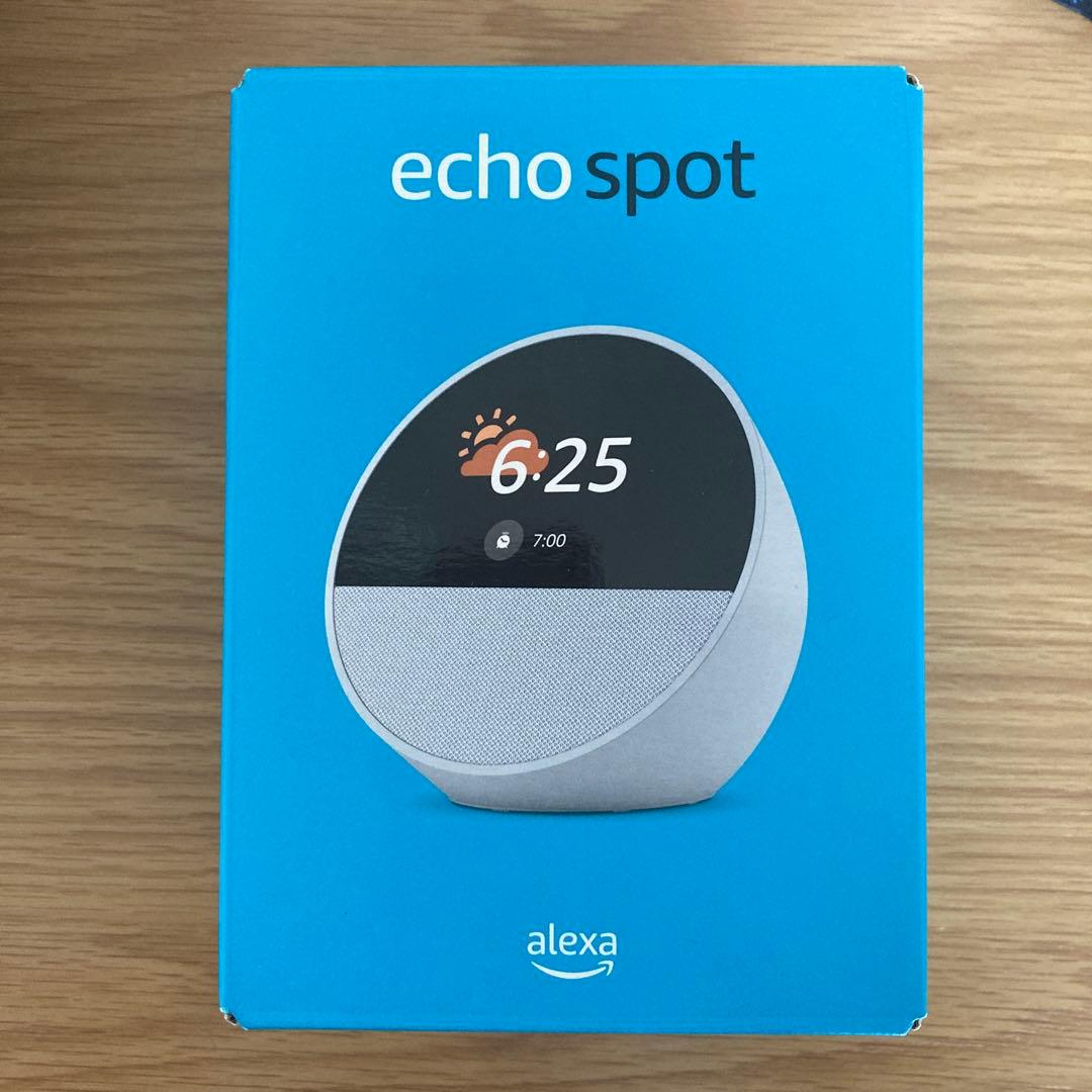 【新品未開封】Echo Spot Amazon エコースポット 2.8インチ