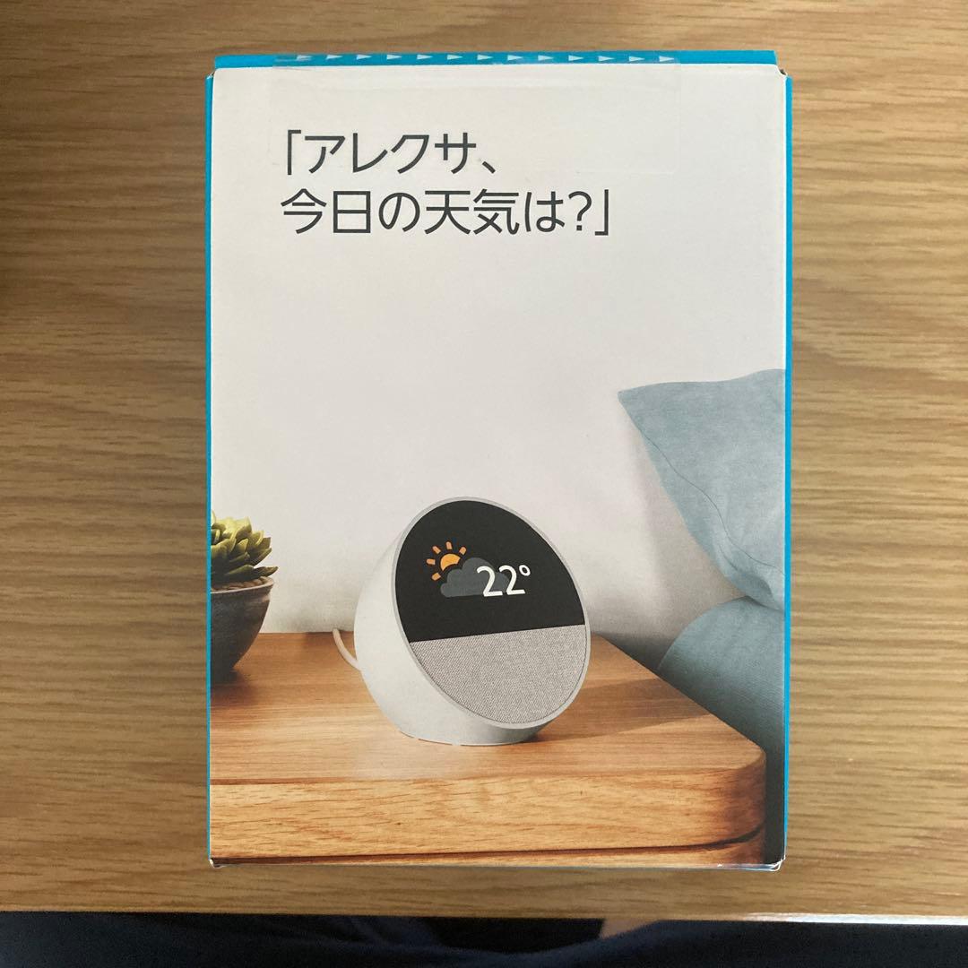 【新品未開封】Echo Spot Amazon エコースポット 2.8インチ