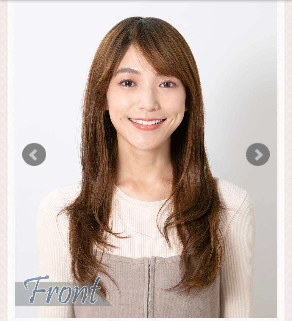 ワンステップ人毛100%フルウィッグ