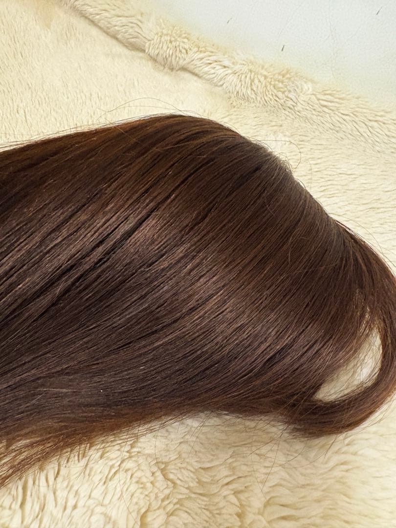 ワンステップ人毛100%フルウィッグ