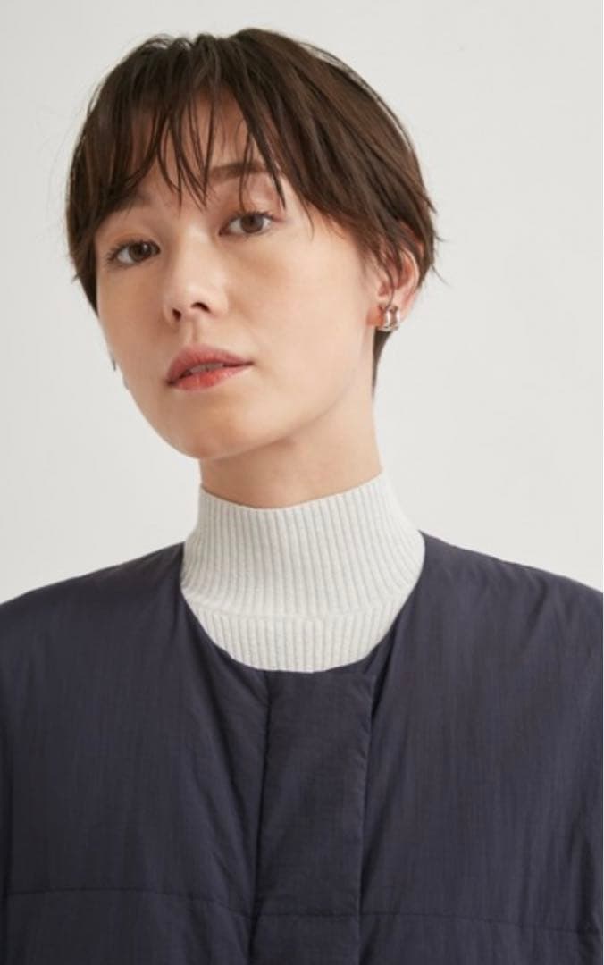 emmi atelier × 金子綾 マルチウェイロングダウン　ブラックサイズ0